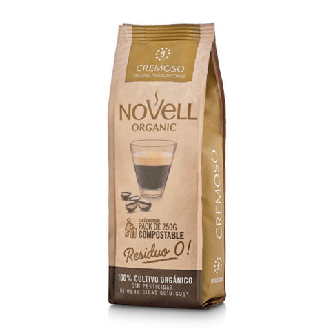 café cremoso en grano - residuo 0