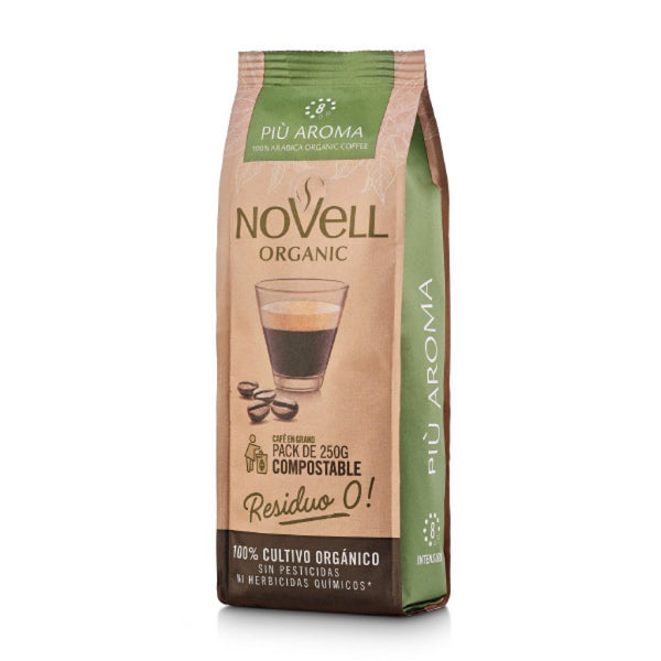 café più aroma orgánico en grano - residuo 0