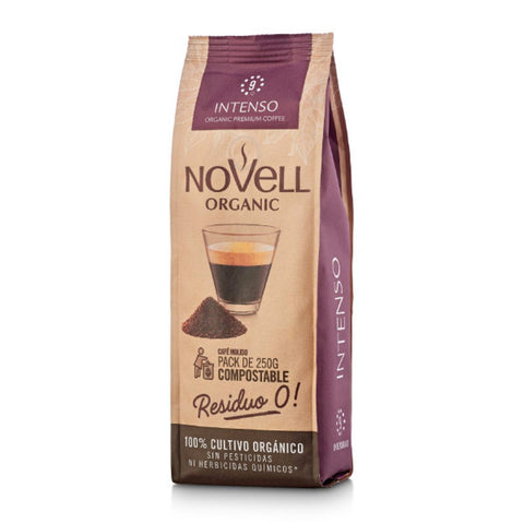 café intenso orgánico molido - residuo 0
