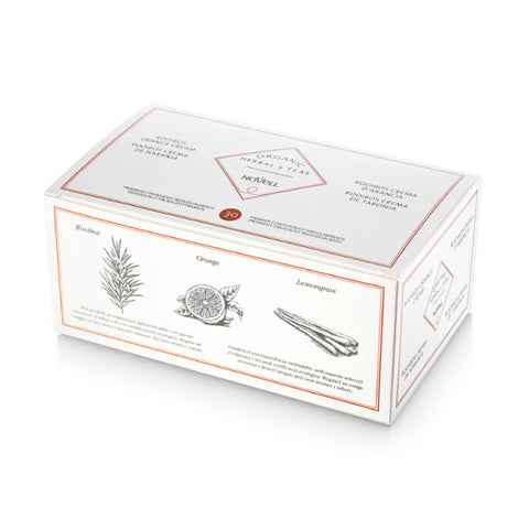 rooibos crema de naranja - caja 30 pirámides