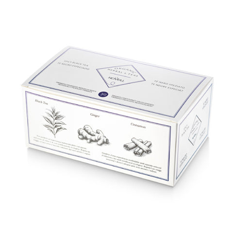 té negro especiado - caja 30 pirámides