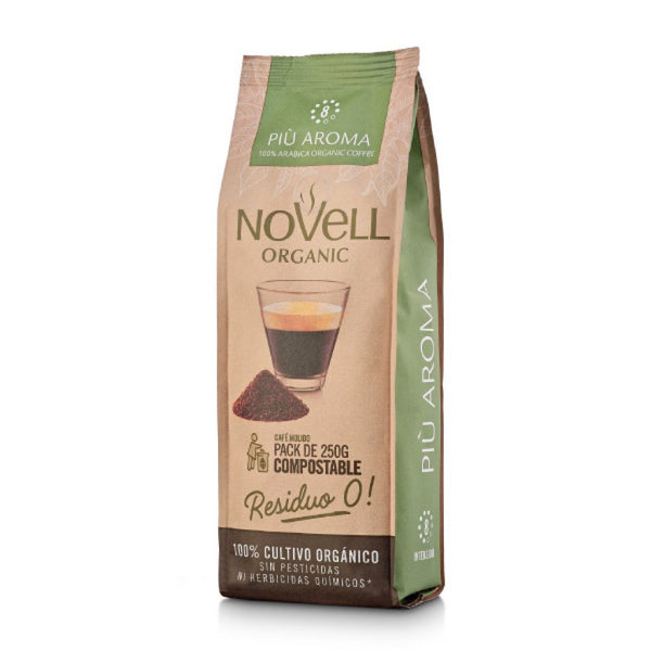 café più aroma orgánico molido - residuo 0